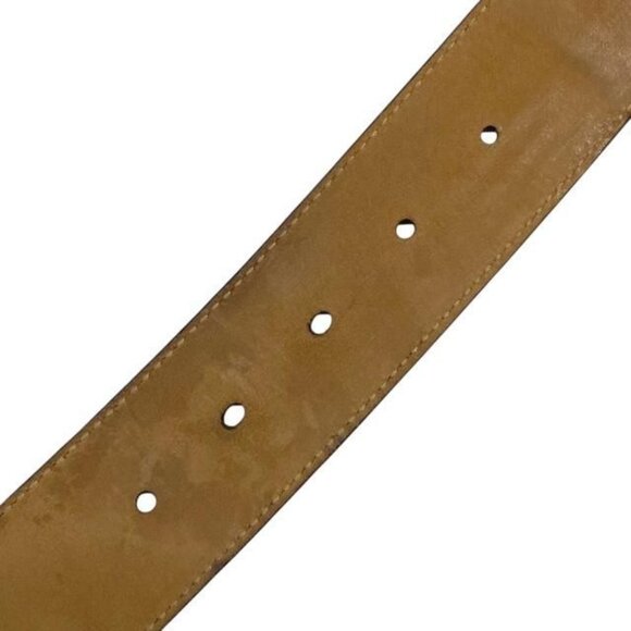 Gucci Belt Accessories Small Interlocking G Stripe Leather Canvas Navy main image 8